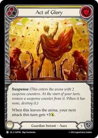 Act of Glory (Yellow) - Super Slam - Flesh and Blood TCG card
