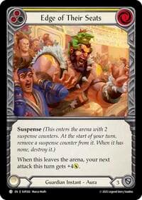 Edge of Their Seats (Yellow) - Super Slam - Flesh and Blood TCG card