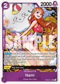 Nami - Premium Booster -The Best- Vol. 2 - One Piece Card Game card