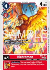 Birdramon - Hackers' Slumber - Digimon Card Game card
