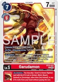 Garudamon - Hackers' Slumber - Digimon Card Game card