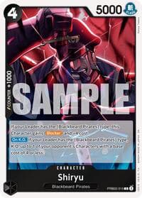 Shiryu - Premium Booster -The Best- Vol. 2 - One Piece Card Game card