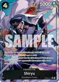 Shiryu (Alternate Art) - Premium Booster -The Best- Vol. 2 - One Piece Card Game card