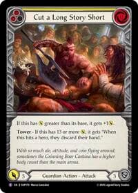 Cut a Long Story Short - Super Slam - Flesh and Blood TCG card