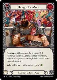 Hungry for More - Super Slam - Flesh and Blood TCG card