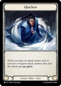 Quicken - FAB281 - Flesh and Blood: Promo Cards - Flesh and Blood TCG card