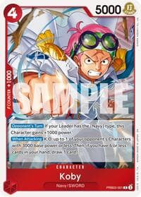 Koby - Premium Booster -The Best- Vol. 2 - One Piece Card Game card