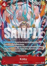 Koby (Alternate Art) - Premium Booster -The Best- Vol. 2 - One Piece Card Game card