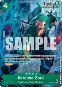 Roronoa Zoro - PRB02-006 (Alternate Art) - Premium Booster -The Best- Vol. 2 - One Piece Card Game card