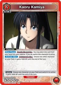 Kaoru Kamiya (070) - UE11ST: Rurouni Kenshin Starter Deck - Union Arena card