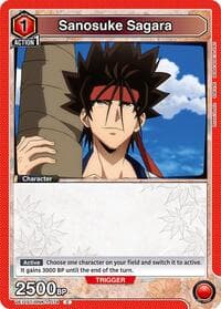 Sanosuke Sagara (074) - UE11ST: Rurouni Kenshin Starter Deck - Union Arena card