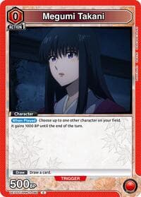Megumi Takani (080) - UE11ST: Rurouni Kenshin Starter Deck - Union Arena card