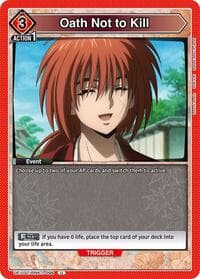 Oath Not to Kill - UE11ST: Rurouni Kenshin Starter Deck - Union Arena card