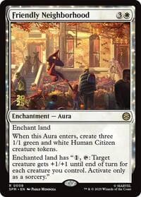 Friendly Neighborhood - Prerelease Cards - Magic: The Gathering card