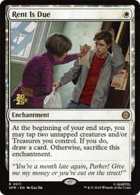 Rent Is Due - Prerelease Cards - Magic: The Gathering card