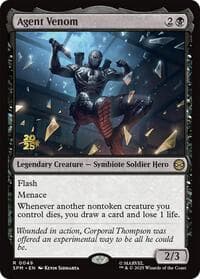 Agent Venom - Prerelease Cards - Magic: The Gathering card