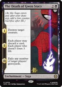 The Death of Gwen Stacy - Prerelease Cards - Magic: The Gathering card