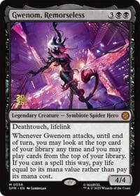 Gwenom, Remorseless - Prerelease Cards - Magic: The Gathering card