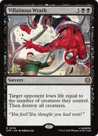 Villainous Wrath - Prerelease Cards - Magic: The Gathering card