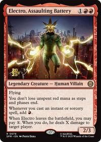 Electro, Assaulting Battery - Prerelease Cards - Magic: The Gathering card