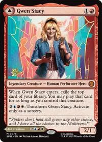 Gwen Stacy - Prerelease Cards - Magic: The Gathering card