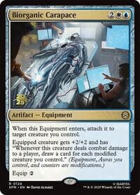 Biorganic Carapace - Prerelease Cards - Magic: The Gathering card