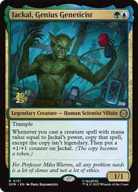 Jackal, Genius Geneticist - Prerelease Cards - Magic: The Gathering card