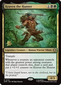 Kraven the Hunter - Prerelease Cards - Magic: The Gathering card