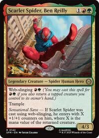 Scarlet Spider, Ben Reilly - Prerelease Cards - Magic: The Gathering card