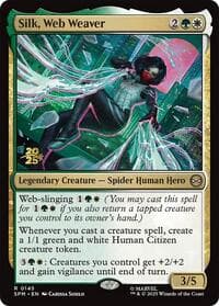 Silk, Web Weaver - Prerelease Cards - Magic: The Gathering card