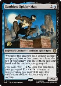 Symbiote Spider-Man - Prerelease Cards - Magic: The Gathering card