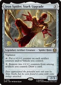 Iron Spider, Stark Upgrade - Prerelease Cards - Magic: The Gathering card