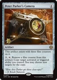Peter Parker's Camera - Prerelease Cards - Magic: The Gathering card