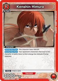 Kenshin Himura (105) - UE11ST: Rurouni Kenshin Starter Deck - Union Arena card