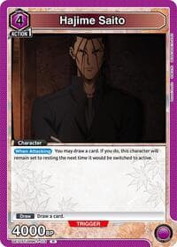 Hajime Saito (113) - UE11ST: Rurouni Kenshin Starter Deck - Union Arena card