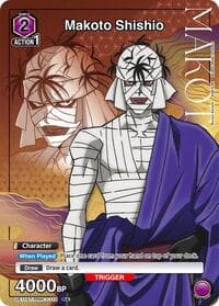 Makoto Shishio (R*) - UE11ST: Rurouni Kenshin Starter Deck - Union Arena card