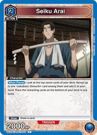 Seiku Arai - UE11BT: Rurouni Kenshin - Union Arena card