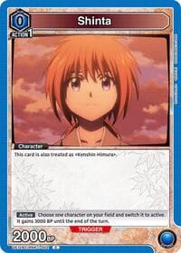 Shinta - UE11BT: Rurouni Kenshin - Union Arena card