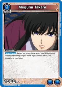 Megumi Takani (004) - UE11BT: Rurouni Kenshin - Union Arena card