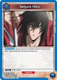 Seijuro Hiko (006) - UE11BT: Rurouni Kenshin - Union Arena card