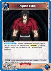 Seijuro Hiko (007) - UE11BT: Rurouni Kenshin - Union Arena card