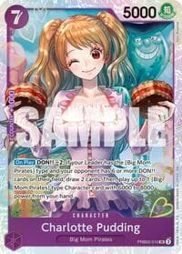 Charlotte Pudding - PRB02-010 - Premium Booster -The Best- Vol. 2 - One Piece Card Game card