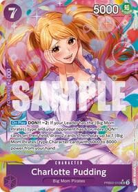 Charlotte Pudding - PRB02-010 (Alternate Art) - Premium Booster -The Best- Vol. 2 - One Piece Card Game card