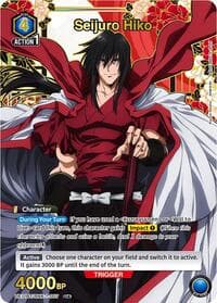 Seijuro Hiko (007) (U*) - UE11BT: Rurouni Kenshin - Union Arena card