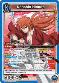 Kenshin Himura (011) - UE11BT: Rurouni Kenshin - Union Arena card
