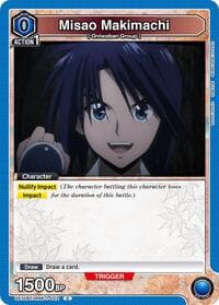 Misao Makimachi (022) - UE11BT: Rurouni Kenshin - Union Arena card