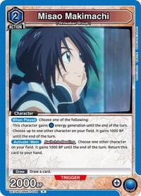 Misao Makimachi (024) - UE11BT: Rurouni Kenshin - Union Arena card