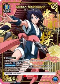 Misao Makimachi (025) (SR*) - UE11BT: Rurouni Kenshin - Union Arena card
