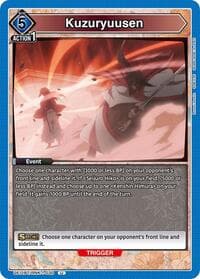 Kuzuryuusen - UE11BT: Rurouni Kenshin - Union Arena card