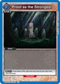 Proof as the Strongest - UE11BT: Rurouni Kenshin - Union Arena card